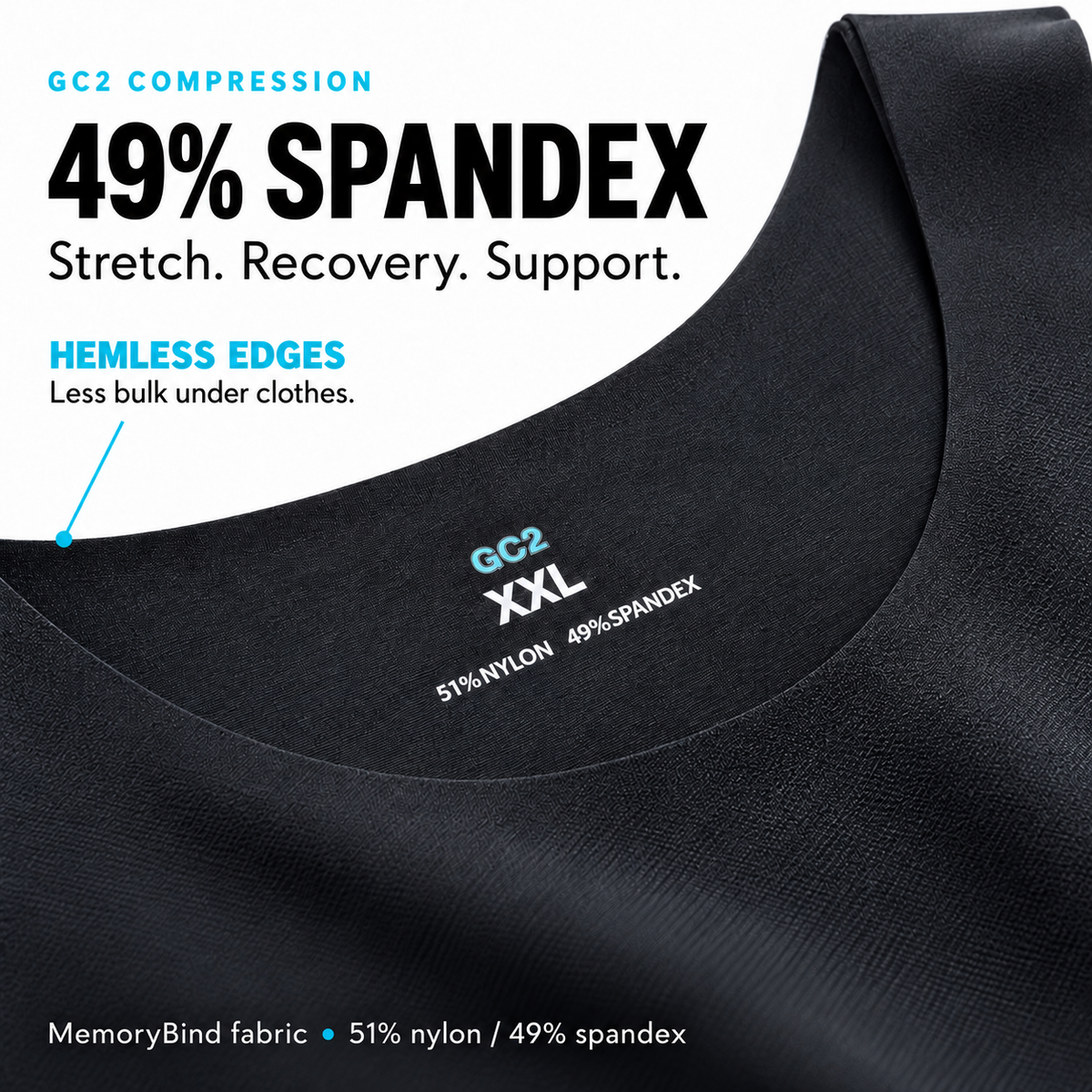 GC2 Chest and Waist Compression Tank- MemoryBind